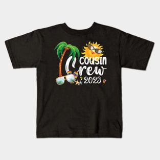 Cousin Crew 2023 Family Making Memories Together Kids T-Shirt